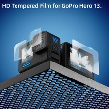 Screen Protector Tempered Glass for Go Pro Hero 13 Black  2 Sets of 6 Pieces 