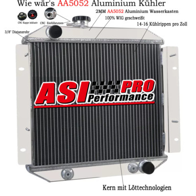 3 Reihe Aluminium Kühler Für 1971-1980 Ford Escort 1972 1973 1974 1975 1980