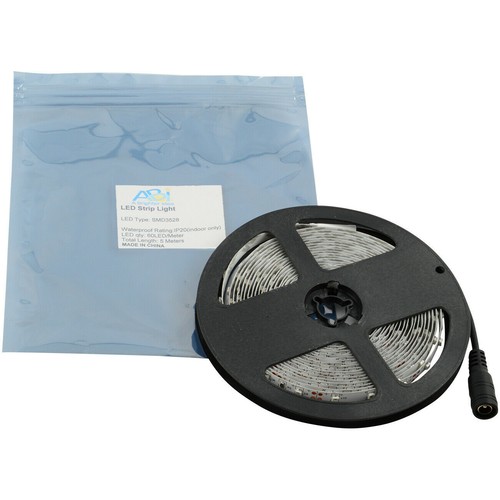 16FT Flexible LED Strip Light w/ Power Supply, Natural White 4000K, SMD 2835 12V - Picture 4 of 5