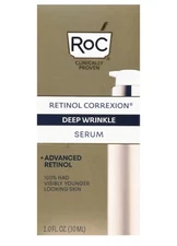 RoC Retinol Correxion Deep Wrinkle Anti-Aging Facial Serum-1 fl oz 