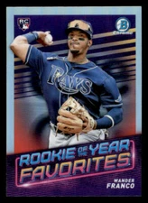 2022 Bowman Chrome Rookie of the Year Favorites #ROYF1 Wander Franco