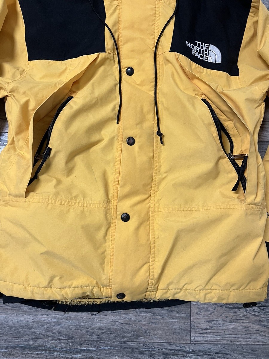 Vintage Yellow Gore-Tex The North Face Jacket With Inner Vest 90s