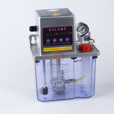 220V 2L Electric Automatic Lubrication Pump CNC Digital Auto Oil Pump #F11