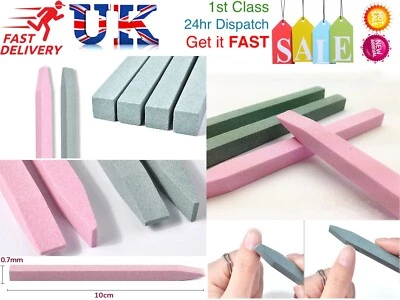 Stone Scrub Nail File Cuticle Remove Trimmer Buffer Pusher Dead Skin Manicure