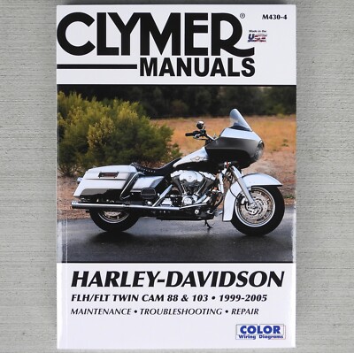 1999-2005 Harley Davidson FL Road King Electra Glide CLYMER REPAIR MANUAL M430