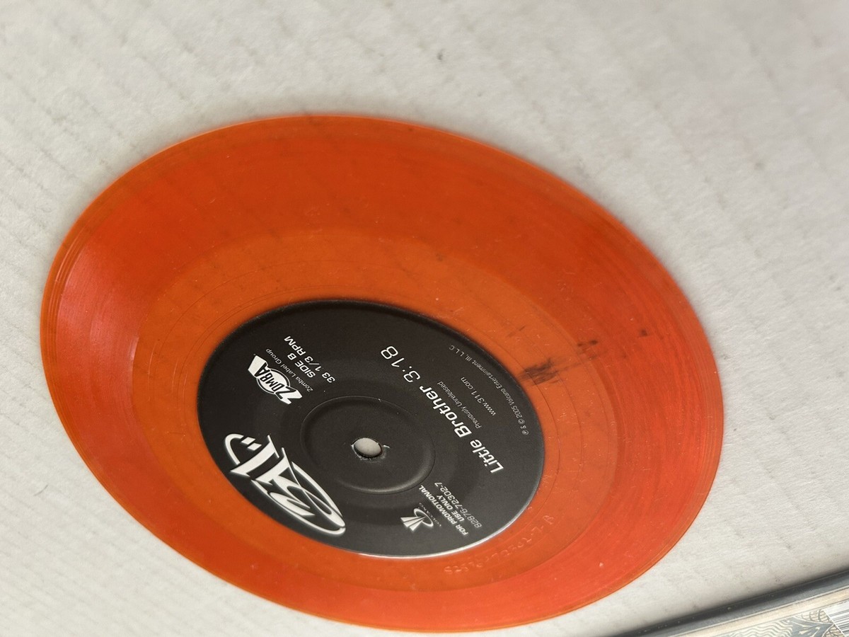 311 Don't Tread On Me / Little Brother PROMO 7” Orange Vinyl