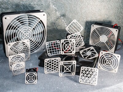 Custom Computer Fan Grill - Enhanced Cooling, Precision Design - Grill Only
