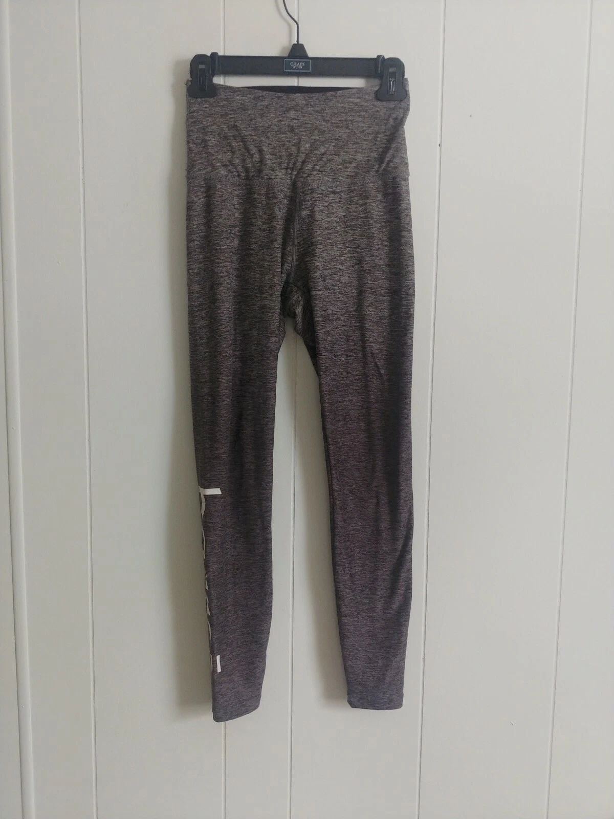 beyond-yoga barre3 space dye dark tropic high waisted leggings