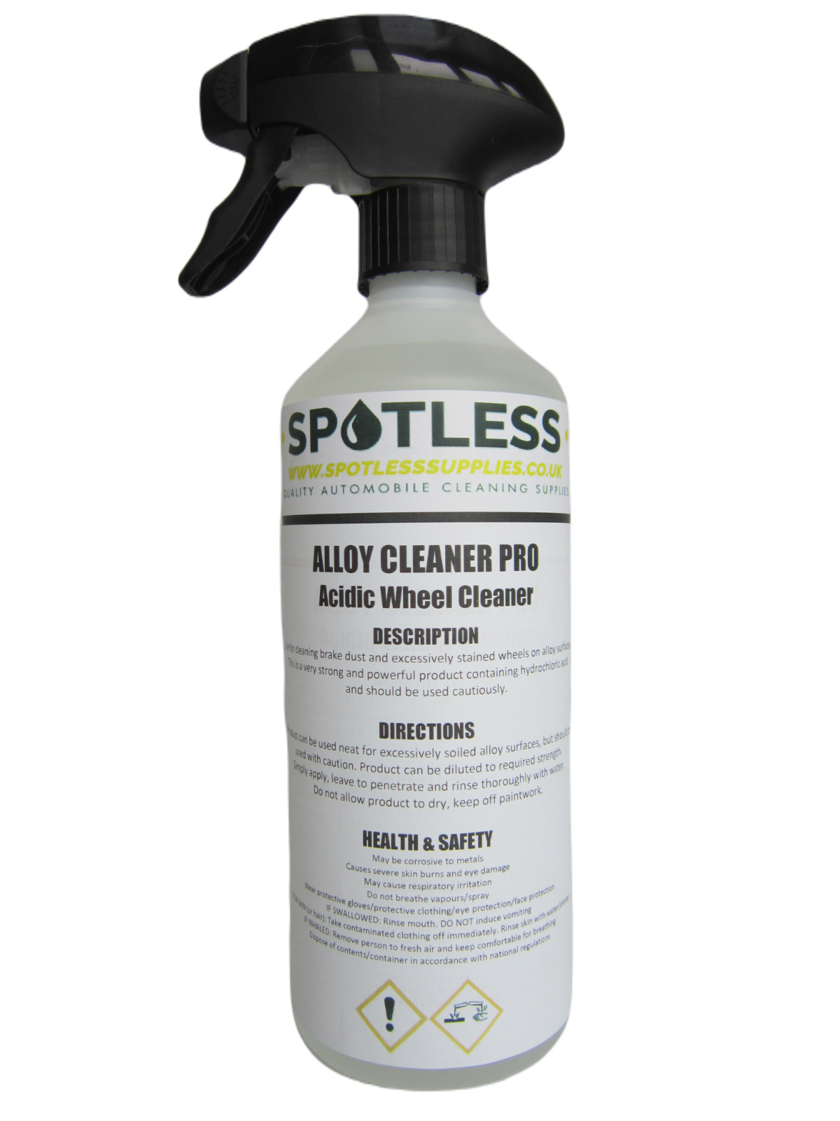 Car Alloy Wheel Cleaner Acidic 500ml