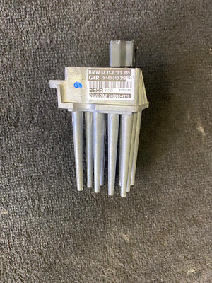 BMW E46 Heater Blower Motor Fan Resistor 8383835 Genuine for sale  