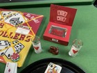 Poker Mancave accessories.Lot …Posters, Mugs, Glasses, Too Much To Mention — photo 5