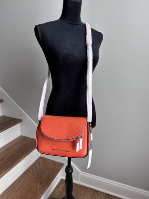 MARC JACOBS ミニメッセンジャーバッグ New Marc Jacobs The Groove Leather Mini Messenger Bag in Orange
