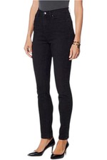 DG2 by Diane Gilman Women's Stretch Denim Skinny Jean Black