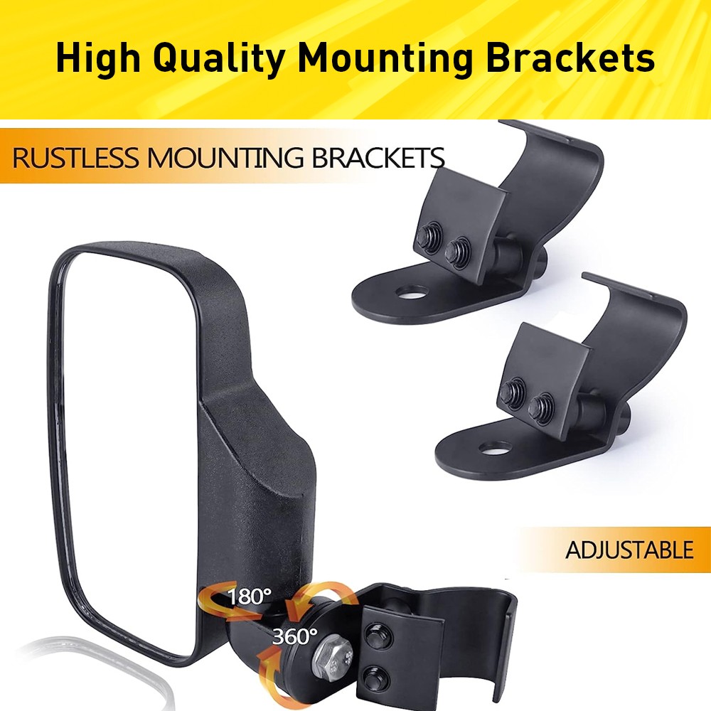 UTV Rear View Side Mirrors For Polaris Ranger 570 1000 XP 900 XP 1000 /General