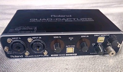 Roland QUAD-CAPTURE UA-55 USB-Audiointerface 24Bit/192kHz MIDI S/PDIF