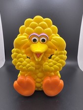 Vintage 1977 Big Bird Wind Up Toy Illco Sesame Street Works
