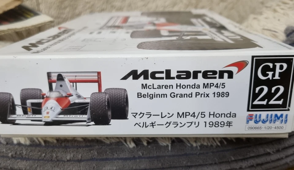 Fujimi GP22 1/20 McLaren MP4/5 Belgium GP 1989 - kit new - Immagine 2 di 4