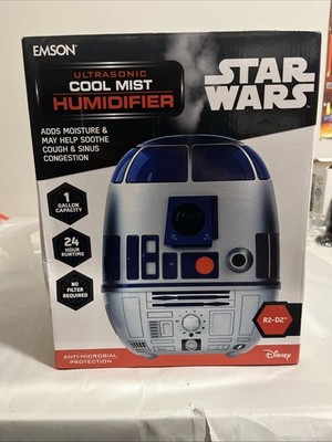 STAR WARS R2D2 ULTRASONIC COOL MIST HUMIDIFIER BY EMSON NIB