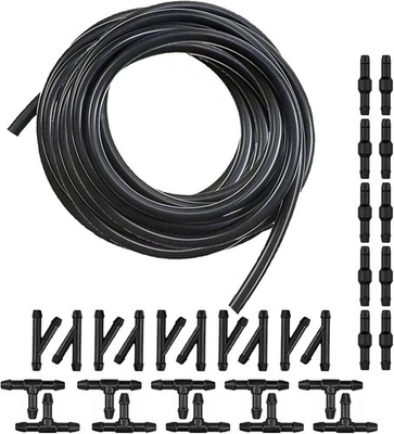 #ad Universal Washer Fluid Hose with 30 Hose Connectors Windshield Washer Hose K $13.99