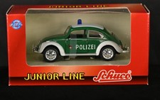 VW Volkswagen Beetle Polizei Police Car 1:43 Diecast Schuco Junior Line