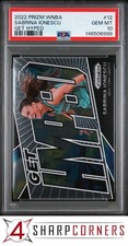 2022 PANINI PRIZM WNBA GET HYPED #12 SABRINA IONESCU POP 2 PSA 10