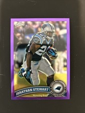 2011 Topps Chrome Jonathan Stewart #183 Purple Refractor /499 Carolina Panthers