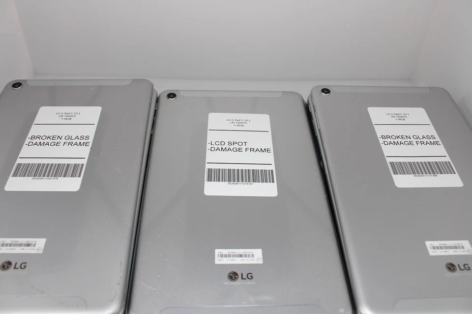 T-MOBILE LG G PAD 5 LM-T600TS 10.1'' TABLET LOT OF 20 FOR PARTS / REPAIR - Image 3 of 4