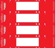 Durable Red Tyvek File Folder 9 5 8 W x 2 H for Easy Labeling and Retrieval