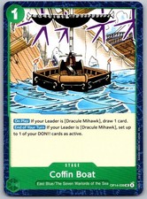Coffin Boat OP14-039 The Azure Sea's Seven Release Event Cards One Piece NM