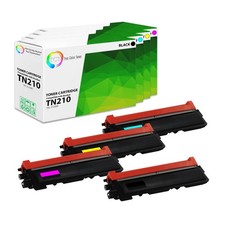TCT 4PK TN210 TN-210 Compatible cartridge set For Brother HL 3040cn 3045cn