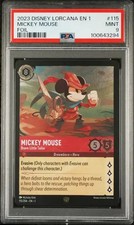 Carte Disney Lorcana Enchanted - Mickey Mouse Sorcier - 208/204 ACE 10 - Neuf Gradée