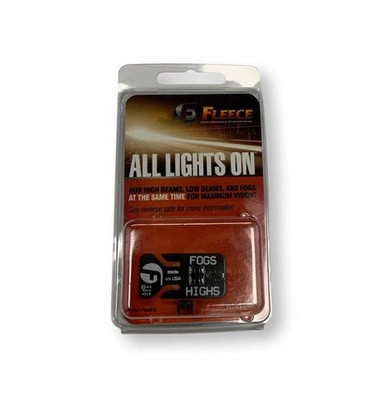 Fleece Performance - 07-19 GM Universal All Lights On Original Version, Black 