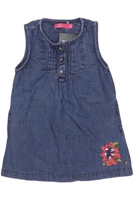Cakewalk Kleid Mädchen Mädchenklied Dress Gr. EU 80 Baumwolle Blau #yamw8m4