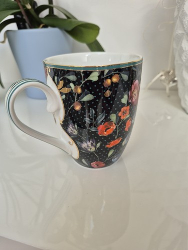 NEU Pip Studio Tasse 350 ml Winter Wonderland Overall Dark Blue Becher Haferl - Bild 3 von 4