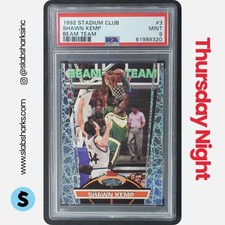 1992 TOPPS STADIUM CLUB #3 SHAWN KEMP BEAM TEAM PSA 9