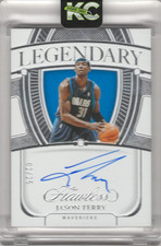 2023 Panini Flawless Jason Terry Legendary Silver Auto 2/25 #LS-JET