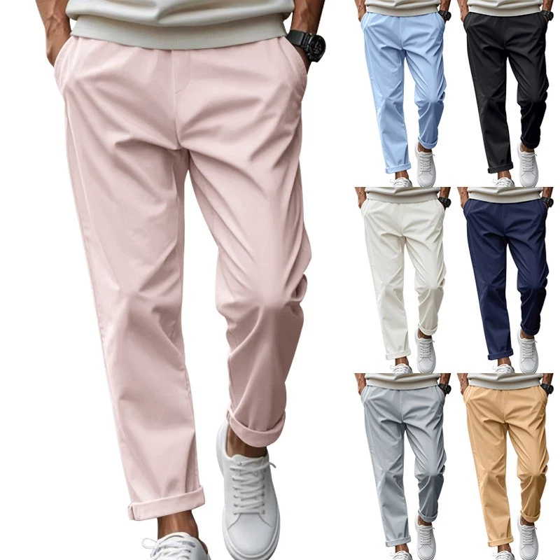 Jàri - Men’s Casual Quick-Dry Pants Loose Fit Waist Tie Pockets
Opens in a new window or tab