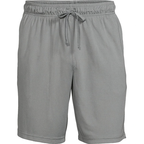 Athletic Works Men's Active Mesh Shorts 9" Inseam Size 2XL  (44"-46") Gray Grey