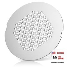 Shower Drain Cover, Shower Drain Hair Catcher Snap-in Replacement Silver
