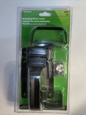 NEW HILLMAN SWINGING DOOR LATCH BLACK