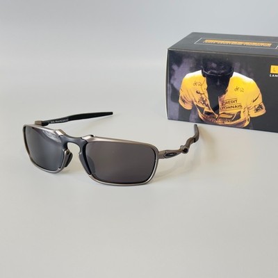 Oakley X-metal Squared Polarized Sunglasses Grey Frame/Black Lenses