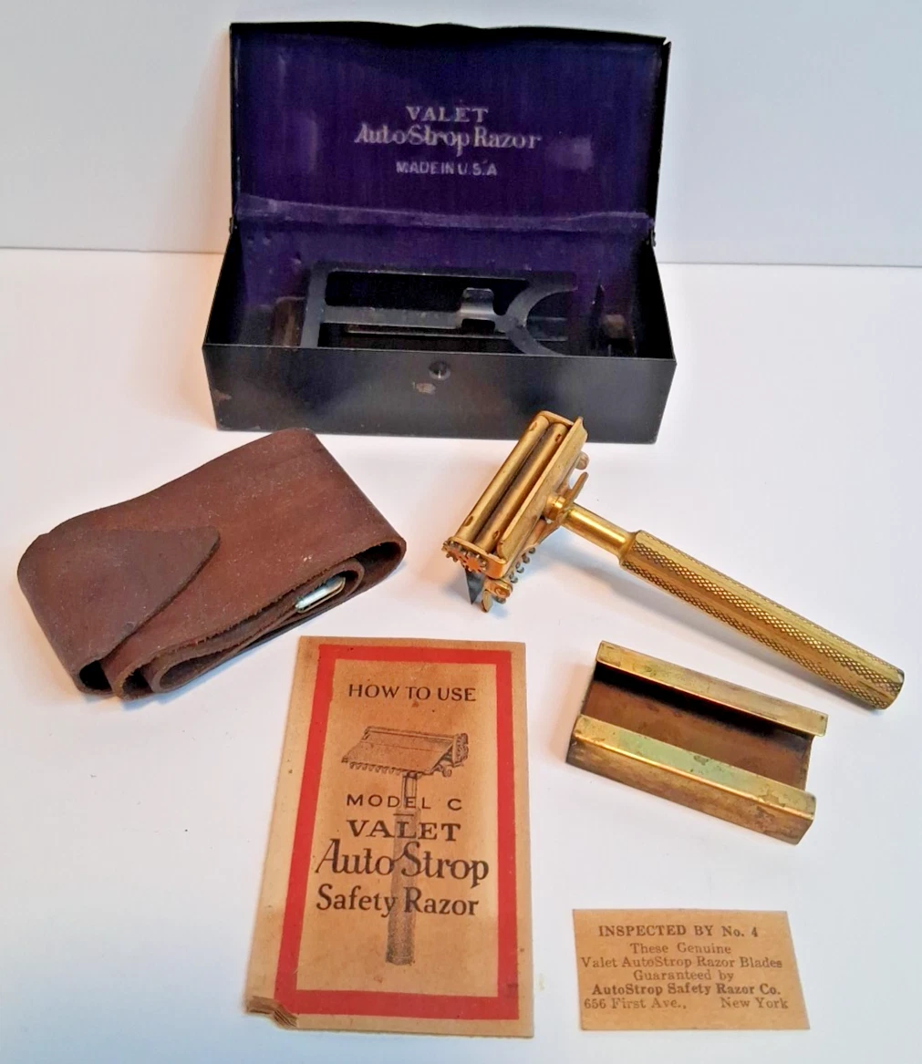 美容家電 Valet AutoStrop メンズ剃刀 ヴィンテージ