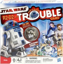 Star Wars R2-D2 Pop-O-Matic Trouble Board Game – Electronic Sounds