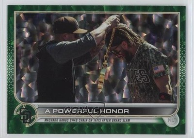2022 Series 2 Checklist Green Foilboard /499 Fernando Tatis Jr Manny Machado k4s