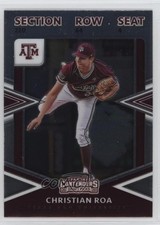 2020 Panini Elite Extra Edition College Tickets Christian Roa #CT-CR 06xp