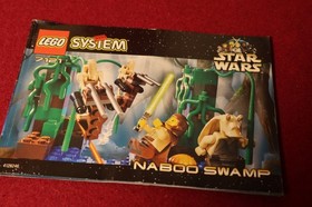 LEGO Star Wars Naboo Swamp 7121 sw0027 sw0017 sw001a 1999