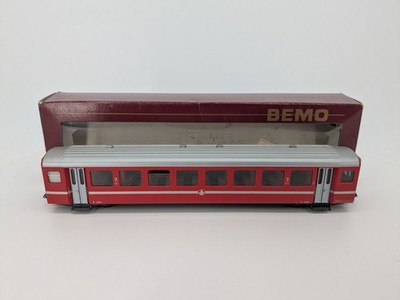 Bemo 3271 504 - RhB Rhätische Bahn #2 Passenger Car - HOm Scale
