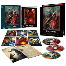 EXCALIBUR New Sealed Ltd Ed 2026 MOVIE  EXTRAS 3 BLU RAY BOXSET