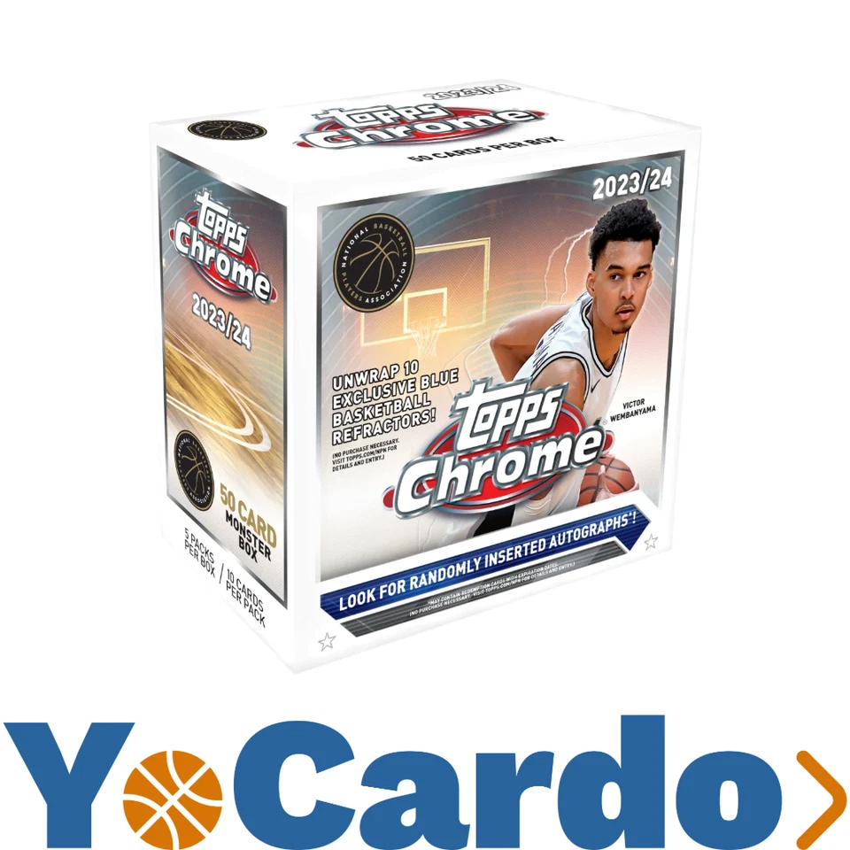 2024 Topps Basketball Chrome Monster Box