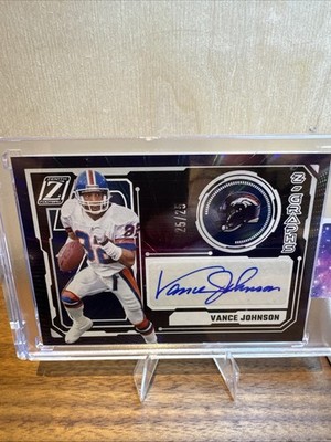 2024 Panini Zenith - Z-Graphs Vance Johnson #ZG-VJN /25